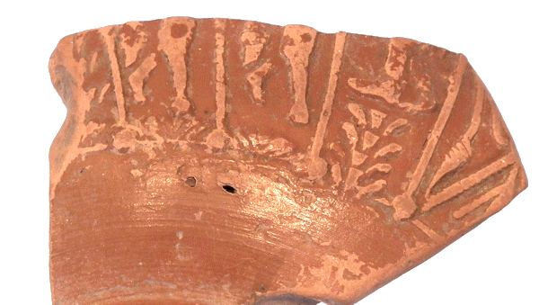 Fragment de bol hémisphérique