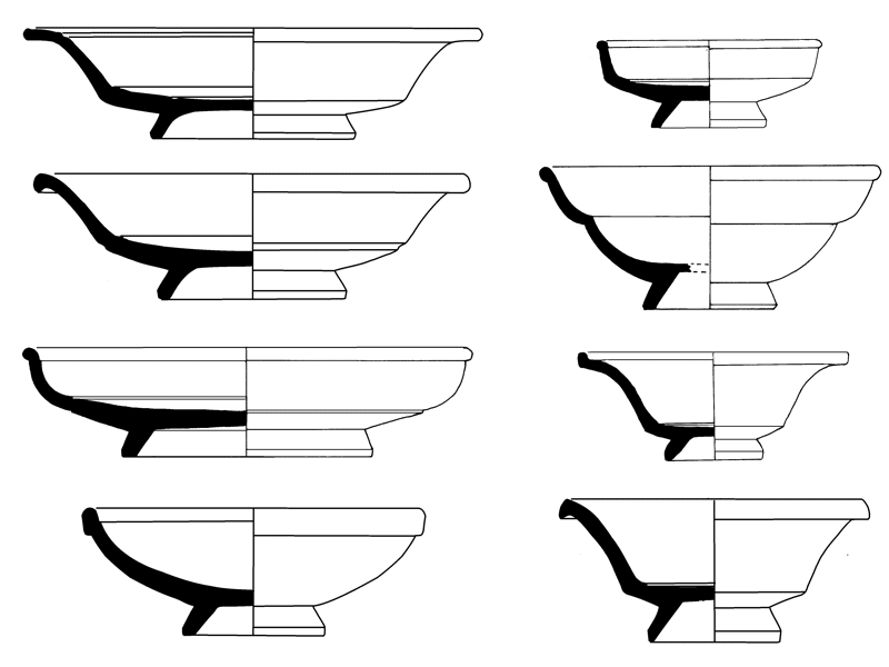 Formes de  céramique sigillée